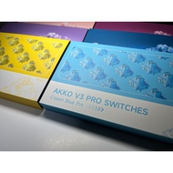 Akko CS Axis Body Series Mechanical Keyboard Box One 45 Pieces Akko Keycaps Akko Switch