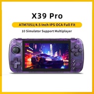 POWKIDDY X39 Pro Handheld Game Console Retro Game Wired Controllers Children's gifts