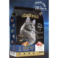 OzPro Grain Free Gluten Free Adult Cat Kibbles 1.6KG