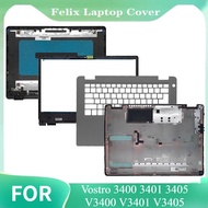 Repalce Cover For Vostro 3400 3401 3405 V3401 V3405 LCD Back Cover Front Bezel Palmrest Bottom Case 