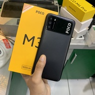 Poco M3 4/64gb second bekas pakai normal fullset original resmi