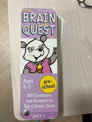 Brain quest age4-5 deck 1