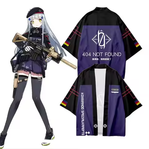 Custom Girls Frontline Anime Kimono | Cardigan Haori Cosplay Jacket cosplay