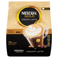 Nescafe GOLD Creamy Latte  (12 sticks x 33g) / 396g