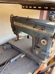 ไปแช่น้ำมันเอาเอง💥หัวจักรเย็บผ้า มือสอง ใช้งานยังไม่ได้ งานยี่ห้อ จักรซิกแซกSINGER รุ่น 20u43 เป็นจั