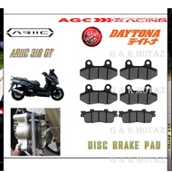 ARIIC DISC BRAKE PADS ARIIC 318 GT BEST QUALITY G&K
