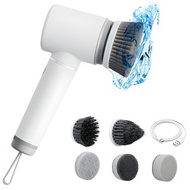 Others - 浴缸清潔刷 地板刷 電動清潔刷 刷鍋神器 無線電動浴室刷 6種可替換旋轉清潔刷頭