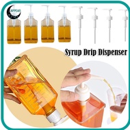 APPEAR Syrup Drip Dispenser, 1600ml 5/8/10CC Coffee Syrup Press Bottle,  with Scale Large Capacity H