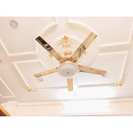 Ceiling fan with wing lights, ceiling fan with decorative lights for living room and bedroom, wingsp