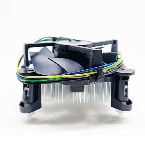 CPU Cooler Fan 90mm aluminum 4pin CPU Fan with Heatsink Cooler universal for LGA 775 1155/1156/1150/