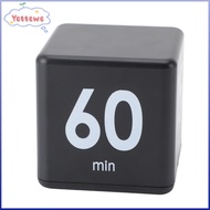 YVETTPH Flip Timer, ABS Gravity Sensing Countdown Timer, Durable Black Red 15 20 30 60 Minute Preset
