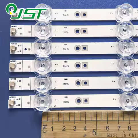 100% New 6pcs/Kit LED Strips for HSENSE 65 TV HZ65T5D HZ65A55E HZ65A57E HZ65A59E
