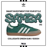 Adidas Samba OG Colegiate Green Gum ID2054 100% Original Sneakers Casual Pria Wanita Sepatu Adidas O