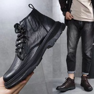 Martin boots men's summer thin breathable new trendy high-top vintage brushed casualdr. Martens Boots men's summer thin breathable new trendy high top retro Dr. Martens boots fleec