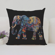 Elephant Decorative Pillow Cover 45x45 Cushions Covers Home Decoration Pillowcases for Pillows 45x45