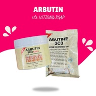 ARBUTIN 3C3 EXTRA LOTION & ABUTIN 3C3 SOAP WITHENING