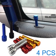 4PCS Car Door Lock Knob Car Door Lock Universal Car Door Pull Knob Car Lock Knob Ring Knob