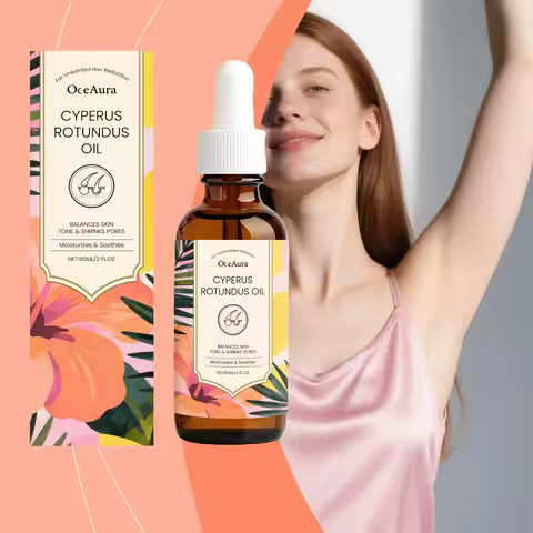 Cyperus Rotundus Oil For Hair Removal After Soft Smooth Skin Care Deep Hydration Anti Hair Growth In