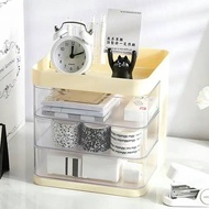 Plastic Makeup Drawer Organizer with Drawer 3 Tier Layer High quality Make up Organizer