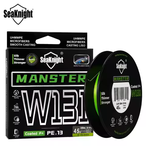 SeaKnight Brand W131 Ultra-Smooth 13 Strands 150M Braided Fishing Line upgrade Seawater-proof F+ 2-l
