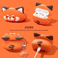 Ailurus Cute Airpods Case Silicone Airpods Pro 3 Case Earphone Airpods 4 Case Protection Airpods Pro