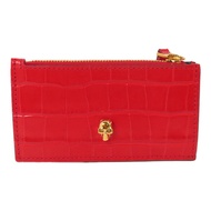 Alexander McQueen 皮革Alexander McQueen Card Case金扣卡套
