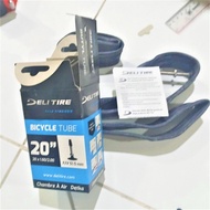 Ban Dalam Sepeda 20 x 1.50 / 2.00 FV 51.5 MM Deli Tire Tube 20X150 200