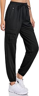 DAYOUNG Women's Jogger Running Casual Athletic Sweatpants Lounge Loose Hiking Cargo Pants with Pocke