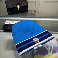 G GU333 Gray G Printed Striped Knitted Hat