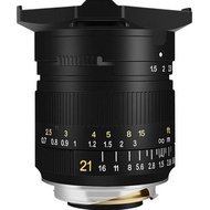 全新 TTArtisan 銘匠光學 21mm f1.5 全片幅鏡頭 適用Leica M Panasonic S5 Sigma fp Nikon Z5 Canon R6 Sony E全畫幅鏡頭 附送Camdiox德國多層鍍膜NANO UV濾鏡