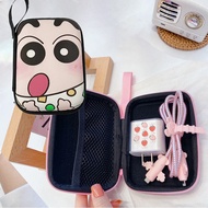 Cute Crayon Shin-Chan Charger Case/ Charger Cover/ Earphone Case/ Charger Pouch/ Organizer