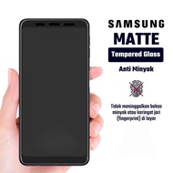 Tempered Glass Matte Samsung A6 2018 A7 2018 A8 2018 A6 Plus A8 Plus J4 Plus J6 Plus J7 Plus J3 J5