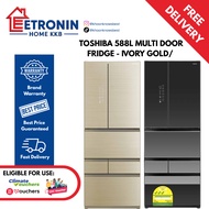 *Climate Voucher Eligible* Toshiba 588L Multi-Door Fridge GR-RM631WE-PGX GR-RM631WE-PGX(A6) GR-RM631