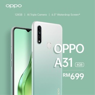OPPO A31 Smartphone | 4GB RAM + 128GB ROM | 4230mAh Big Battery | Android Phone Original | 6.5' HD W