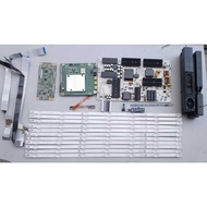 HD65KAN9A HUAWEI 65"TV, MAIN BOARD, POWER SUPPLY, T-CON, POWER BUTTON, RIBBON CARD, SPEAKER AND BACK