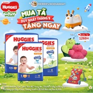 Huggies Skincare Mega Jumbo Diaper Pants M106/L96+8/XL84+4/XXL76+4
