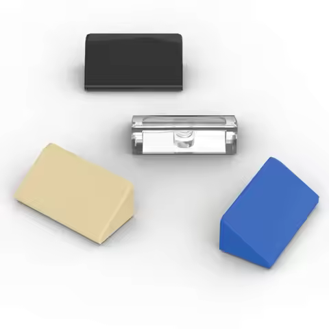 MOC 10PCS Slope 30 85984 1x2x2/3 Building Blocks Kit House Bricks Particle Puzzle Idea DIY Toys Chil