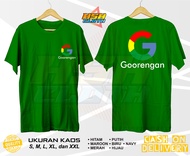 Kaos GORENGAN GOOGLE KATA LUCU Bisa Custom - HSHCloth