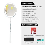 Genuine Kumpoo K520 pro badminton racket carbon 4U G5 fully pre-tensioned