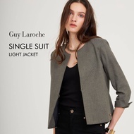 เสื้อแจ็คเก็ตผูู้หญิง คอกลม ทรง Boxy ใส่หรู สง่างาม แม็ทช์ง่าย ใส่เป็นลุคทำงานได้ทุกวัน แบรนด์ Guy Laroche (GAFEBR)