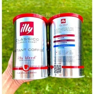 ILLY กาแฟสำเร็จรูป  INSTANT COFFEE CLASSICO / DECAF TASTE 95g กาแฟดำ กาแฟอาราบิก้า นำเข้าจากอังกฤษ 🇬🇧