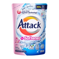 Attack Plus Softener Liquid Laundry Detergent Refill 1.4KG