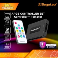 SEGOTEP ARGB CONTROLLER + REMOTE (10port 5v ARGB Controller + RM)
