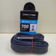 DELI Inner Tube 700x19/23C 28 x 3/4 FV 60mm Presta Valve
