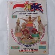 VCD Original 20 LAGU TERBAIK TAMAN KANAK KANAK VOL 6 .
