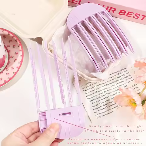 Women Curling Bangs Hair Clips Fluffy Hair Roots Volumizing Styling Clips Fashion Volume Hair Fixing