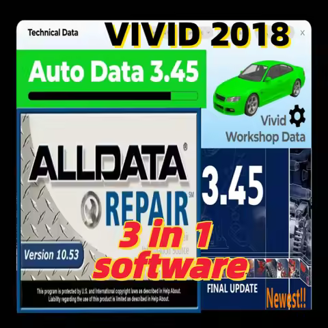 2026 Popular combinations Auto.Data 3.45 Vivid Workshop 2018 alldata 10.53 Data Parts Catalog diagno