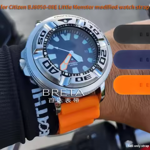 For Citizen BJ8050 BJ8050-08E Stainless Steel Lug Connection Head Little Monster Bracelet Modified W