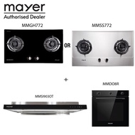 (Bulky) Mayer Kitchen Bundle Hob and Hood and Oven  MMGH772/SS772 + MMSI900LEDHS + MMDO8R or MMSI903OT + MMDO8R