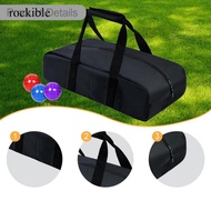 rockible Bocce Ball Storage Bag Only Bocce Ball Case Pouch Organization Waterproof Carry Bag Holds U